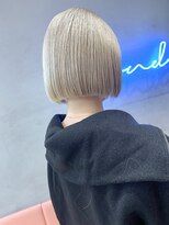 ロンドアベニール 北千住(Lond avenir)&nbsp;韓国風レイヤーカット/ミルクティーベージュ/シースルーバング
