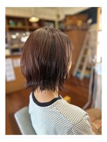 スミカ(sumica)&nbsp;#外ハネボブ #ピンクブラウン #秋カラー