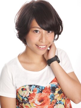 美容室ソラ 小岩店(sora) 自然体の巻き髪エアリーショートで控えめな色気を演出【小岩】