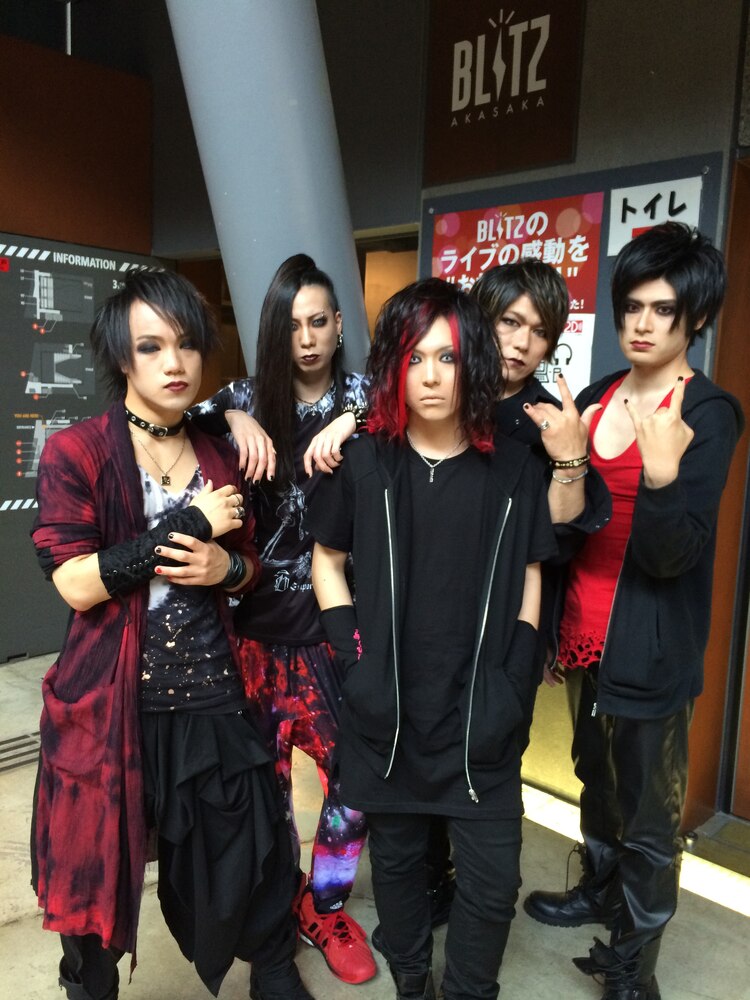☆V系デスメタルバンド『出張フルメイク+セット』☆in赤坂BL○TZ 