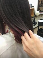 アゴーグ(agog) ☆インナーカラー☆RED☆