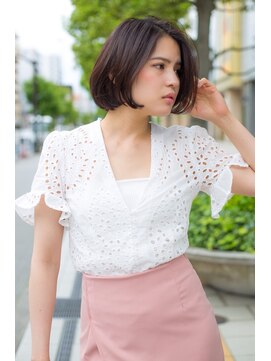 ロンド ブランシュ 錦糸町北口(Lond blanche) 【blanche】シースルーボブ着物