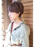 こなれカジュアルな愛されショートヘア