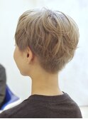 グレージュショート