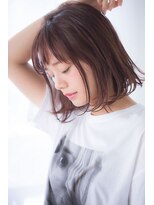 ティファ 二子玉川(Tiffa)&nbsp;モーブカラーバレイヤージュとろみワンカールモードボブ