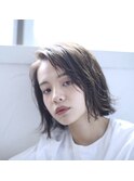 切りっぱなしボブ