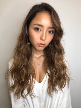 ロンド ルージュ 銀座店(Lond rouge) バレイヤージュ×レイヤー【金野航希】