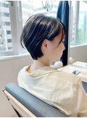 小顔ショートレイヤーヘア20代30代40代50代◎