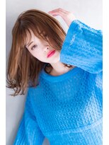 メーヴェ(Mowen) mowen 南堀江 ヌーディーベージュ×愛され×アンニュイロング
