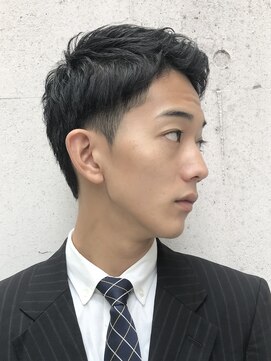 サク 田町芝浦(Sac.) ナチュラルアップバングショート メンズ