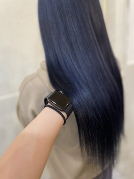 ボアップ 新居浜店(boappu) #ダブルカラー #ネイビー #ブルー #ハイトーン