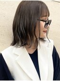 2030代40代50代ウエーブミディアム似合わせカットメルティカラー