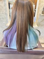 ヘアーエポック(hair epoque) 10代20代30代髪質改善シンデレラTR/インナーパープル&アクア