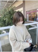 cream beige bob
