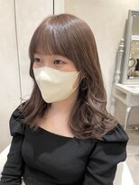 ザックラフィネ(ZACC raffine)&nbsp;ほんのりピンクベージュ/大人ガーリー/くびれヘア