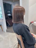 キャンバス バイ ネオリーブ 横浜西口(Canvas by neo.)&nbsp;ヘイリーボブ ベルボブ フォギーベージュ sn