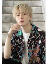 ラッドバイプティパ(rad...by petit-pas)&nbsp;☆メンズ/ハイトーンマッシュウルフ/ブリーチ/水戸/茨城/学割