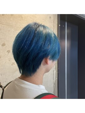 オルヘアサロン(Olu. hair salon) ブルーカラー