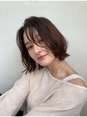 エアリーカールボブ