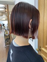 メイクス 表参道(MAKE'S omotesando)&nbsp;切りっぱなしボブ/暖色カラー