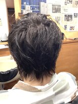 コダマ 新大塚店(KODAMA)&nbsp;ツーブロックマッシュウルフスタイル（マッシュパーマ）新大塚