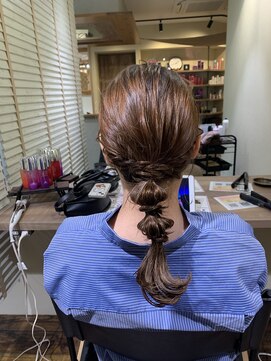 ティピ(tipi) 玉ねぎ編み込み☆お呼ばれセット