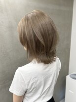 アンバー(UMBER)&nbsp;ミルクティーベージュ　ブリーチ2回