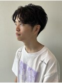 センターパート/パーマ/メンズパーマ/10代20代30代