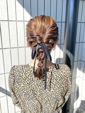 ザ オーダー(THE ORDER) お呼ばれ編みおろしヘア