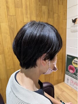 チアー ヘアリラクゼーション(cheer HAIRRELAXATION) 黒髪ショート