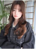 2wayバング 韓国風 くびれヘア