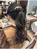 ふわふわポニーテール