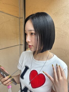 ゼンコー キチジョウジ シェール(ZENKO KICHIJOJI chere) ぱっつんボブ