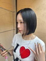 ゼンコー キチジョウジ シェール(ZENKO KICHIJOJI chere) ぱっつんボブ