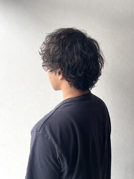 ラフ バイ マグ 南松本(R.A.F. by Mag) メンズミディアムパーマ波巻きスパイラルツイストツイスパ