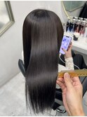 カット＋ケアカラー＋髪質改善ULTOWAトリートメント