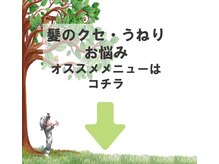くせ毛で髪のうねりや広がりに悩んでいます。どうすれば良いでしょうか？