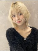 ホワイトカラートリプルカラー ブロンドカラー ハイトーンM1101
