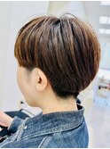 刈り上げ女子