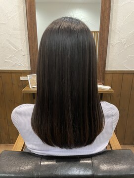 シェアする美容室 結び 髪質改善縮毛矯正でさらつやロングへ☆