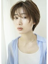 トリッカ 銀座(tricca)&nbsp;大人ショート×耳掛けショート×透け感バング