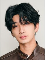 レタッチ バイ フィフス 天神大名(RETOUCH by fifth)&nbsp;福岡天神メンズフェザーパーマフェザーショートスパイラルパーマ