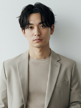 キャンバス バイ ネオリーブ 横浜西口(Canvas by neo.) フェザーパーマ/センターパート/ニュアンスパーマ/マッシュ/横浜