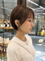 ミィ 表参道(mee.) 似合わせカット ショートボブ ショートヘア ハンサムショート