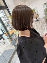 サロンド ベレーザ トータ(salao de beleza tota)&nbsp;タンバルモリボブ×アッシュベージュ