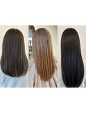 ストレートヘアー