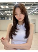 美髪レイヤーカット/顔まわりレイヤー