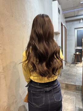 シアー(SHEER.) 髪質改善カラー×ベージュブラウン【表参道,青山,外苑前美容室】