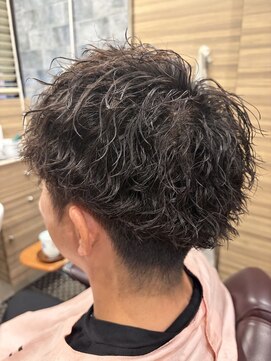 銀座マツナガ 神田店 【大人気☆】ツイストスパイラルツーブロック刈り上げマッシュ