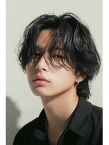 ロム 札幌大通(LOM)&nbsp;メンズニュアンスウルフパーマ【札幌】